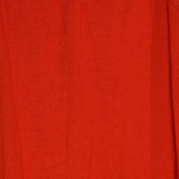 Express Red Eyelash Lace Overlay High Neck Cut Out Tank Top Blouse, Sz XS - Picture 4 of 6